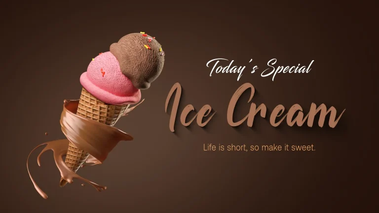 Cone Ice-cream 3D Commercial