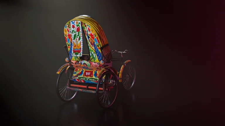 Bangladeshi Local Vehicle 3D Model